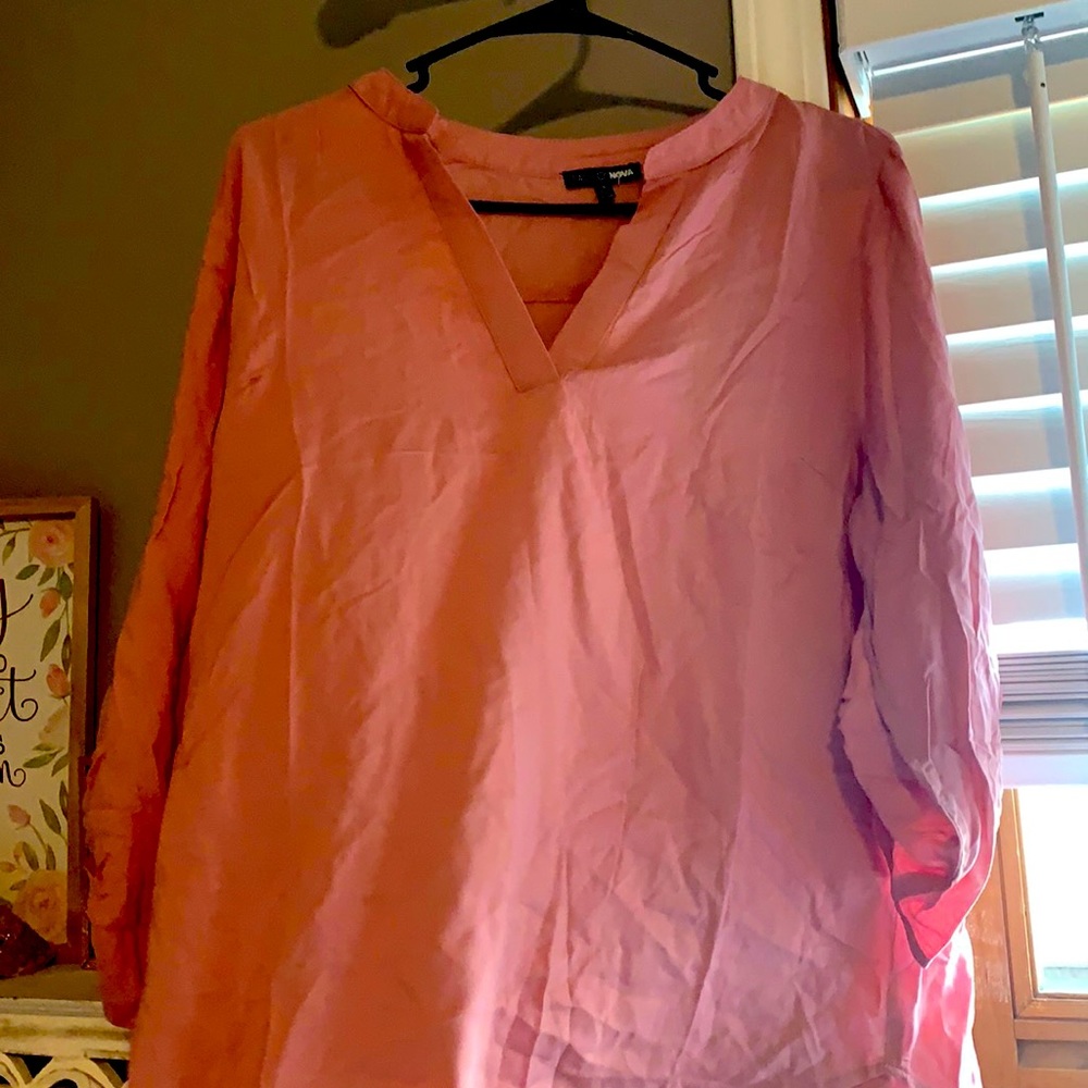 FashionNova pink shirt